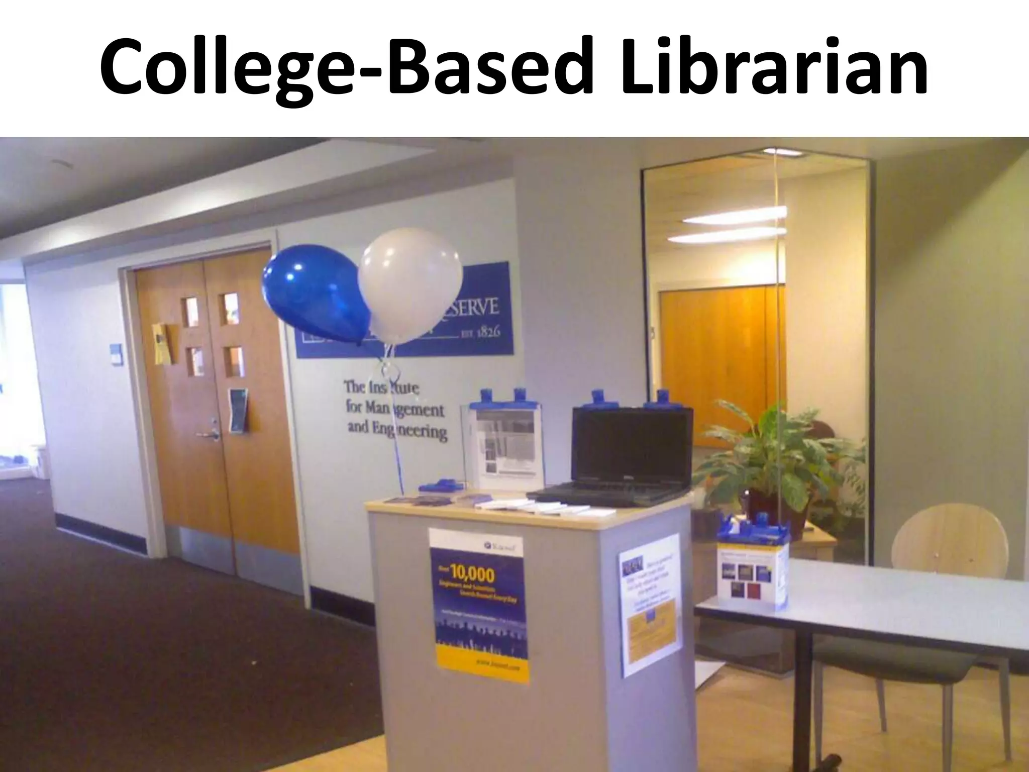 College-Based Librarian