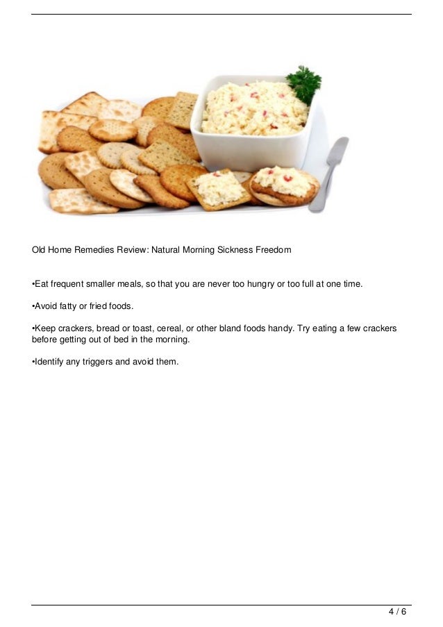 All Natural Home Remedies For Morning Sickness All Natural Home Remedies For Morning Sickness