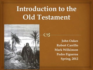 A Brief Introduction to the Old Testament Slide 1