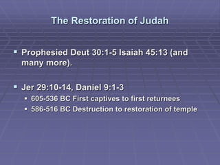 A Brief Introduction to the Old Testament Slide 201