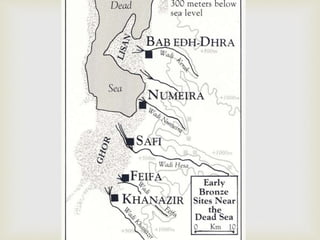Ruins at Bab ed-Dhra (Sodom)
 