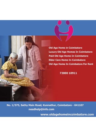 Old Age Home in Coimbatore.pdf