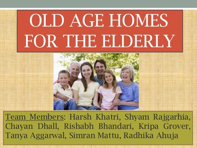 Essay on visit to old age home