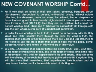 Trucebreakers Old and New Covenant | PPT