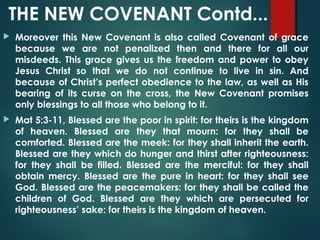 Old and New Covenant | PPT