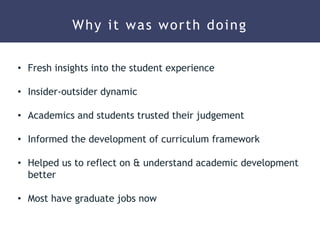 Old and new hands at academic development | PPTX | Undergraduate ...