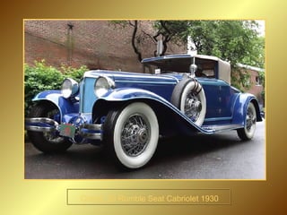 Cord L 29 Rumble Seat Cabriolet 1930 