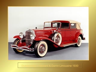 Duesenberg J Hibbard & Darrin Limousine 1930 