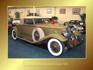 Packard 903 Convertible Coupé 1932 