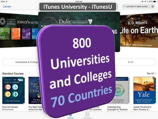 iTunes University - iTunesU
 