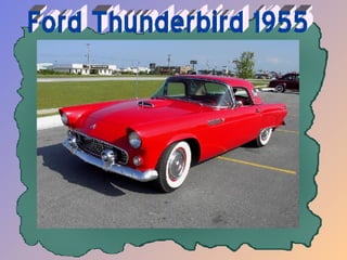 Ford Thunderbird 1955