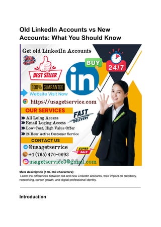 Old LinkedIn Accounts vs New Accounts_ What You Should Know.pdf