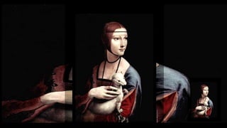 LEONARDO da Vinci
Portrait of Cecilia Gallerani (detail)
1483-90
Oil on wood
Czartoryski Museum, Cracow
 