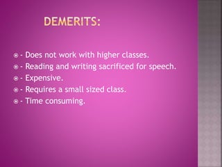 Old methods of teaching english | PPTX