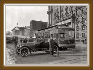 Traffic Safety in Washington_1913 with the Treasury Building