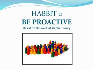 Be Proactive | PPTX