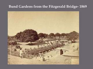 Bund Gardens from the Fitzgerald Bridge- 1869