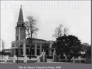 The St. Mary's Church in Pune, 1930 