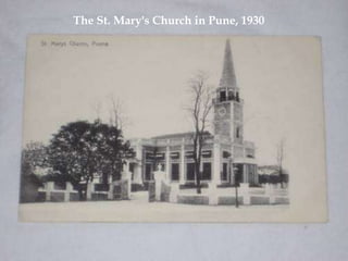 The St. Mary's Church in Pune, 1930 