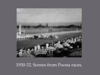 1930-32. Scenes from Poona races. 