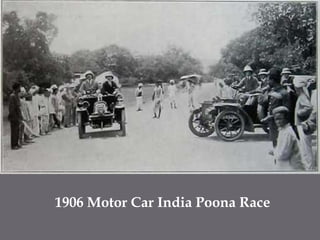 1906 Motor Car India Poona Race