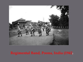 Regimental Band, Poona, India (1942)
