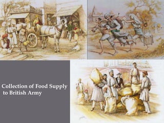 Collection of Food Supply to British Army
