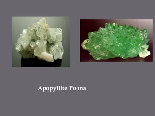 Apopyllite Poona 