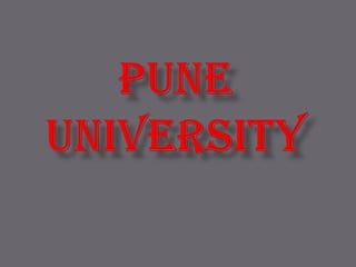 PUNEUNIVERSITY