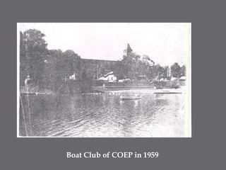 Boat Club of COEP in 1959