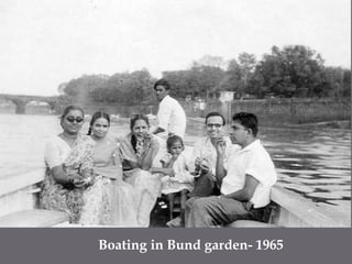 Boating in Bund garden- 1965