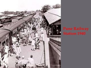 Pune Railway Station 1940