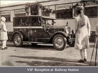 VIP  Reception at  Railway Station 