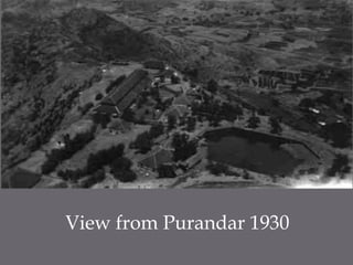 View from Purandar 1930