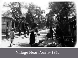 Village Near Poona- 1945