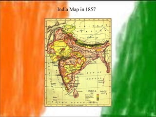 India Map in 1857
 