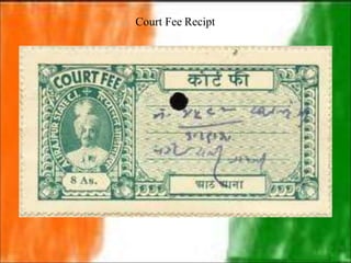 Court Fee Recipt
 