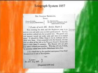 Telegraph System 1857
 