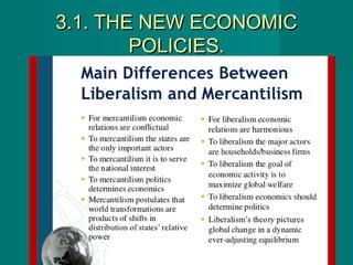 3.1. THE NEW ECONOMIC3.1. THE NEW ECONOMIC
POLICIES.POLICIES.
 