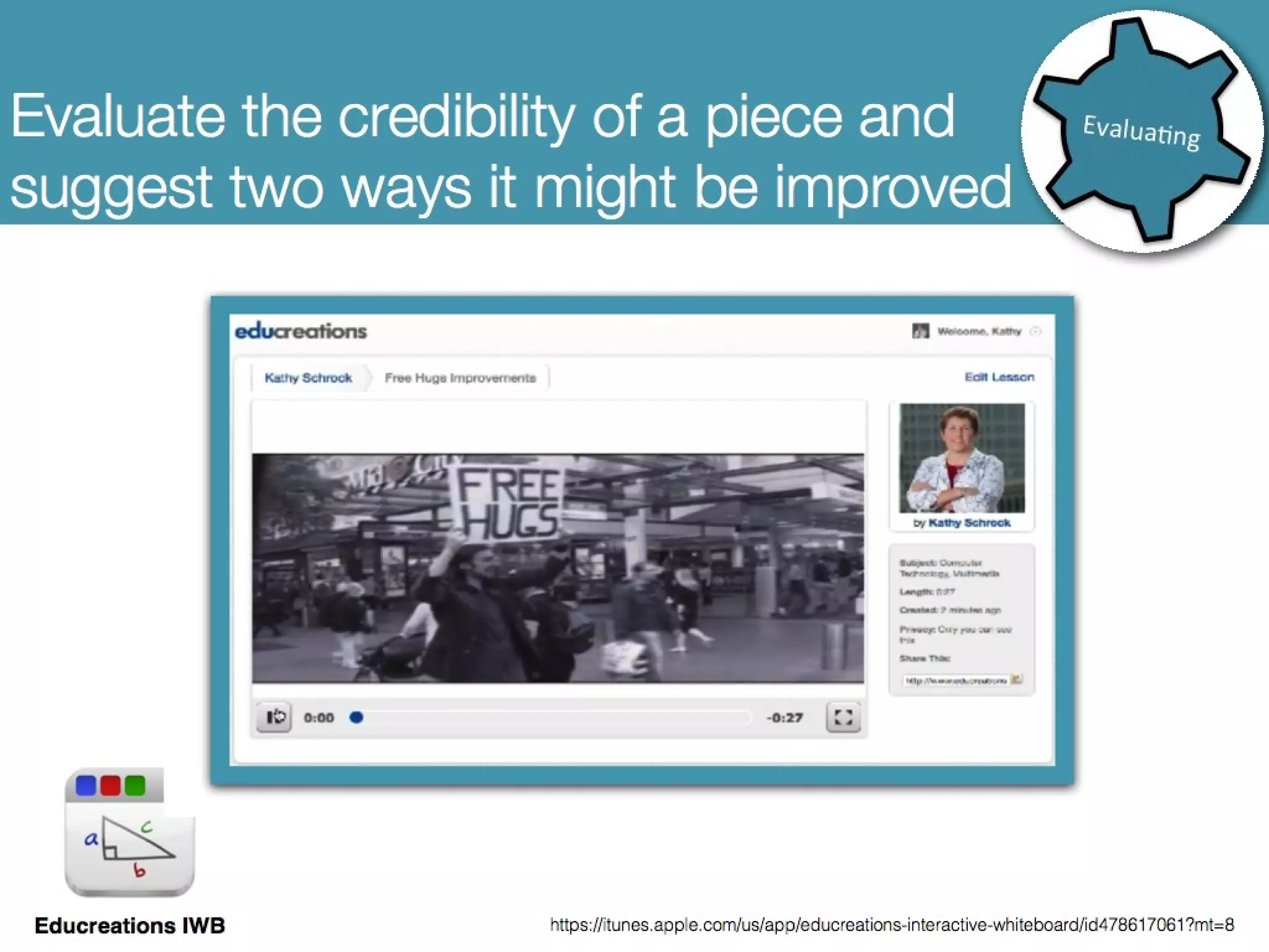 Old school meets new school: using technology for assessment