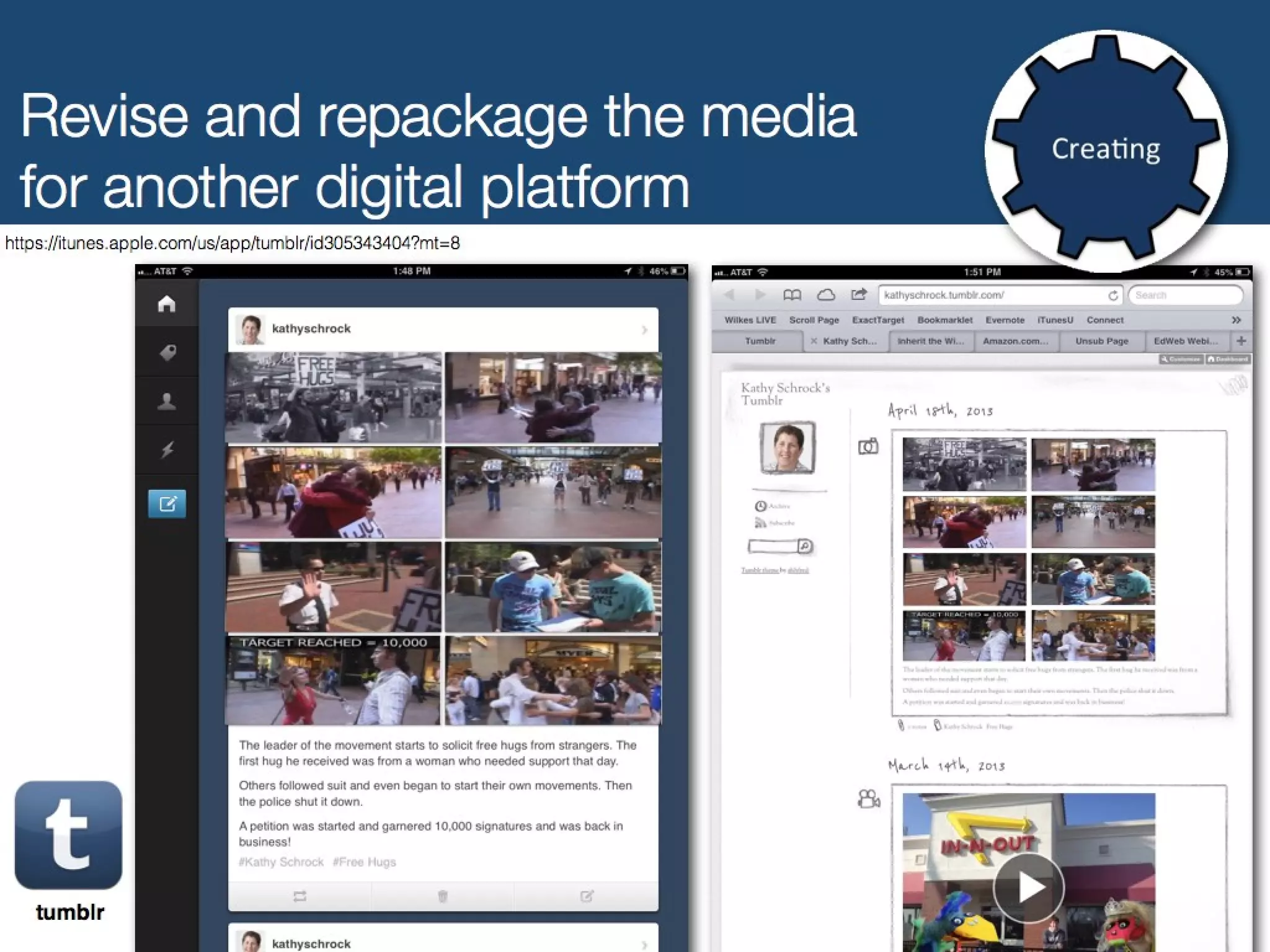 Old school meets new school: using technology for assessment