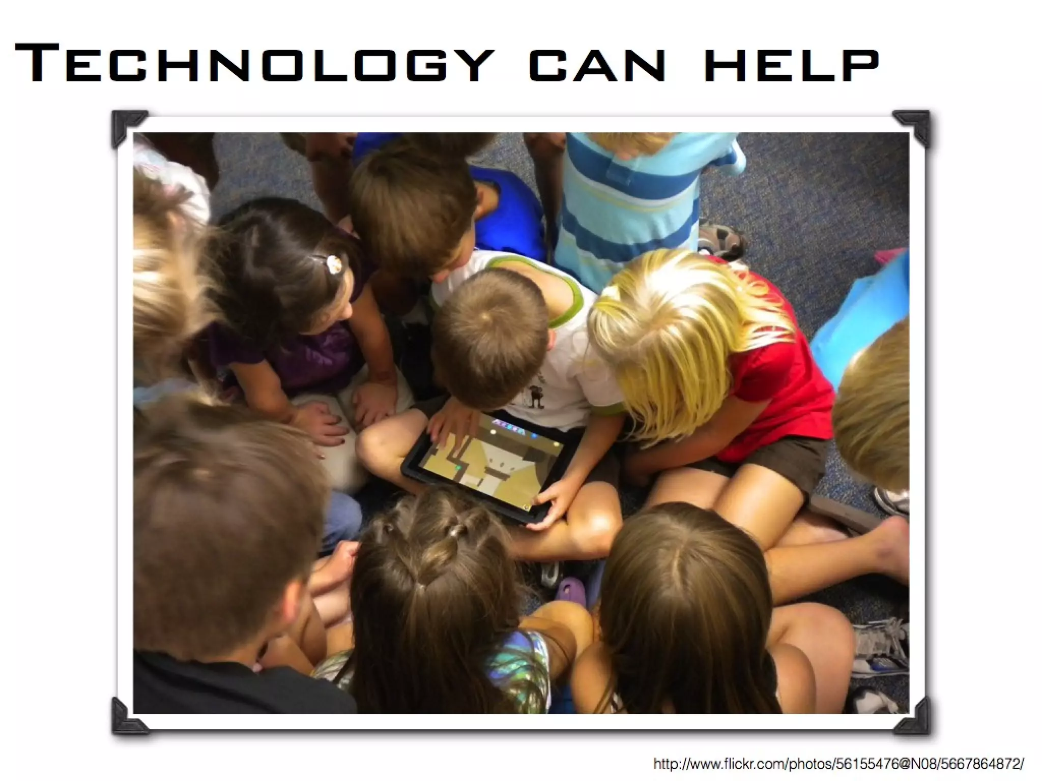 Old school meets new school: using technology for assessment