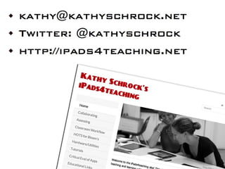 Old school meets new school: using technology for assessment