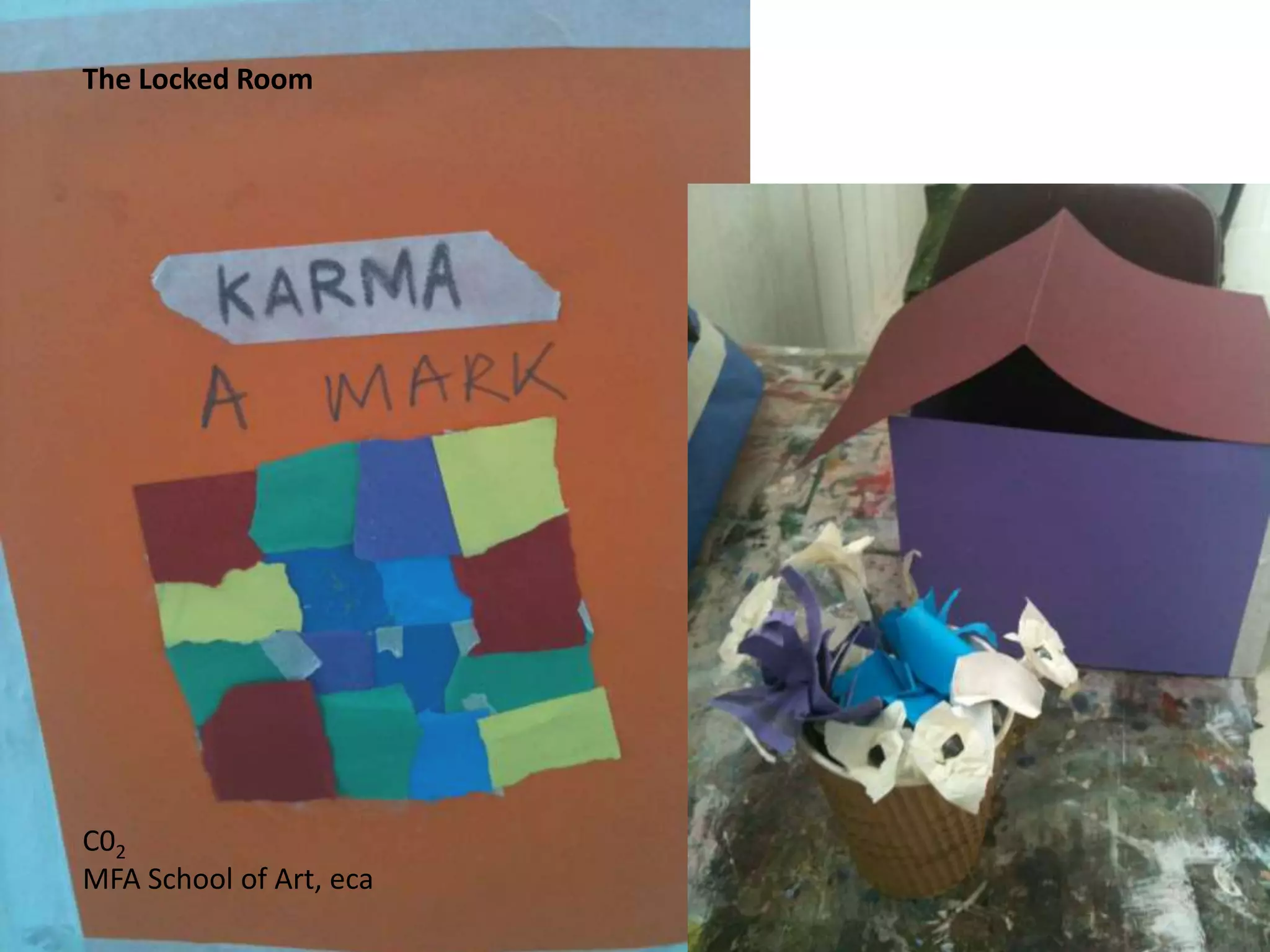 The Locked Room
C02
MFA School of Art, eca
 