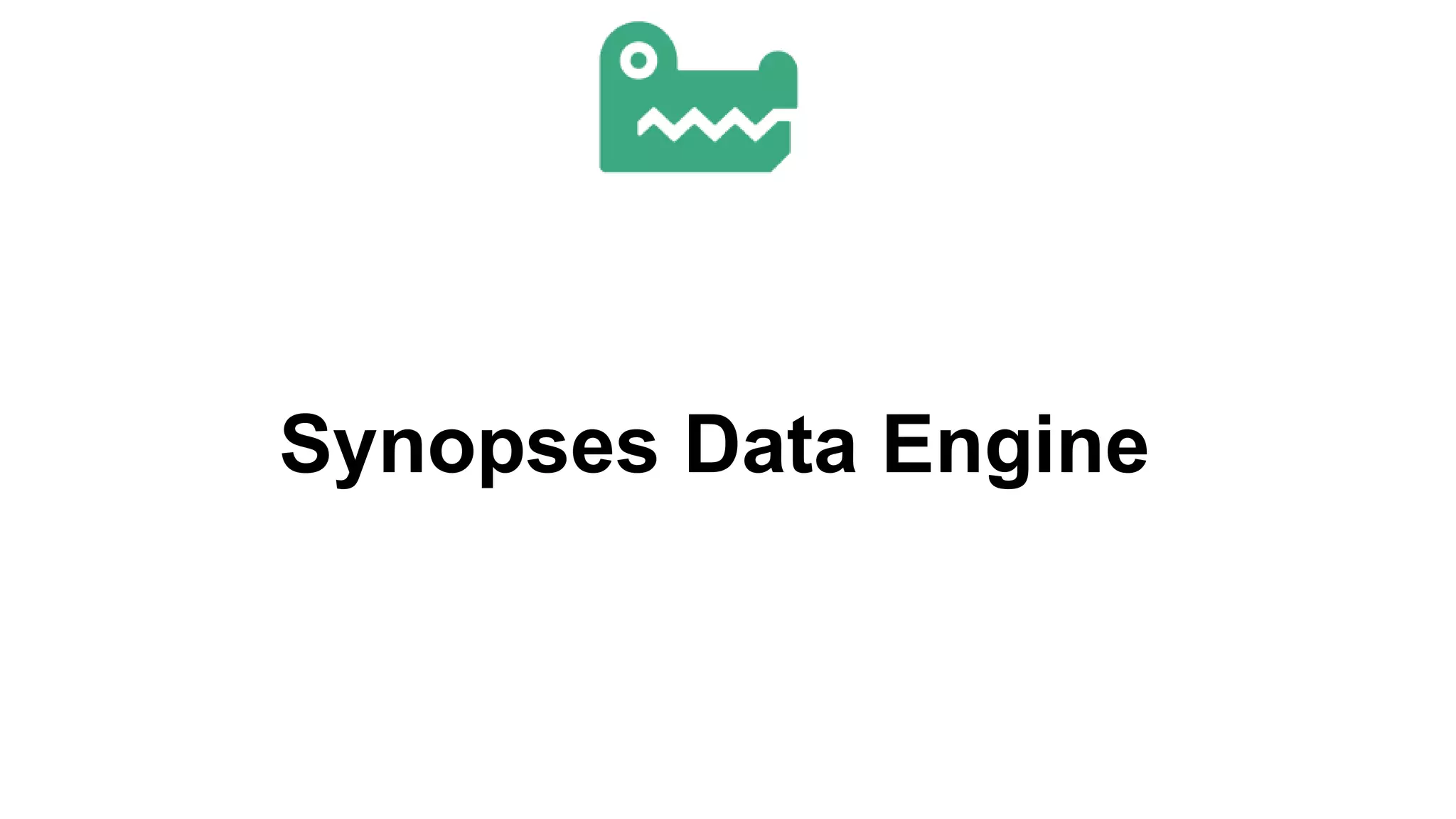 Synopses Data Engine
 