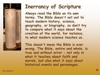 Introduction to the Old testament | PDF