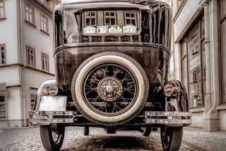 Old-timer Passengers Car