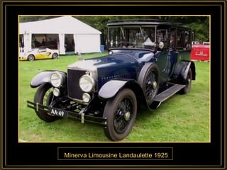 Minerva Limousine Landaulette 1925 