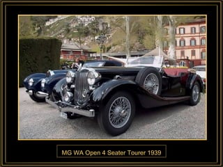 MG WA Open 4 Seater Tourer 1939 
