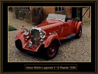 Aston Martin Lagonda V 12 Rapide 1939 